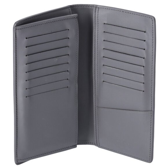 Louis Vuitton Gray Monogram Shadow Portefeuille Brazza M81335 Long Wallet - Picture 3 of 7